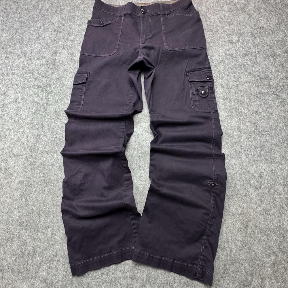 Lee Comfort Waistband Cargo Pants Mens 31x30 Gray Stretch Relaxed Fit Utility